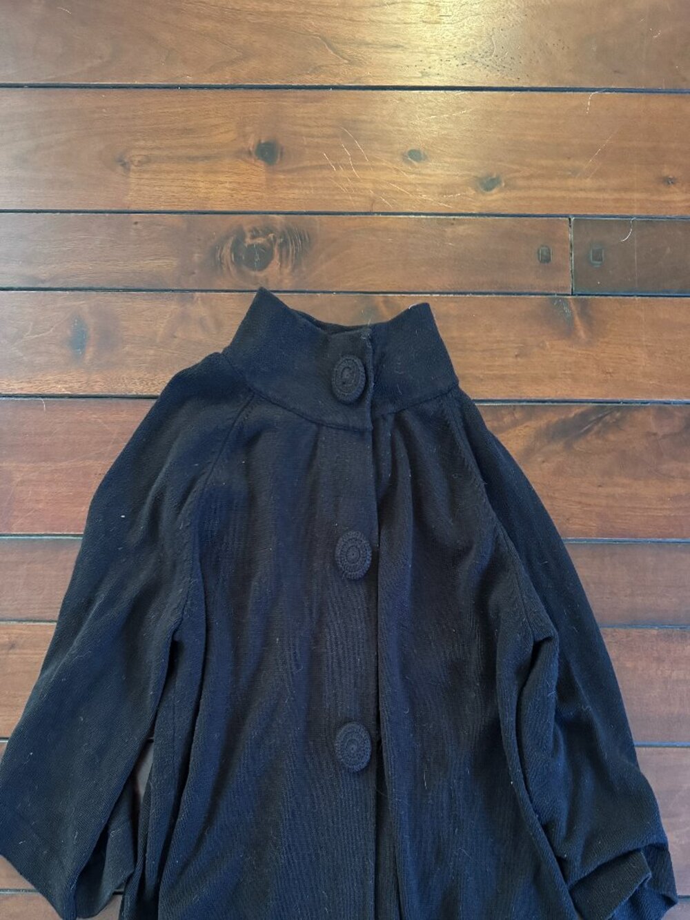 INC International Concepts Black Swing Cardigan - 1X